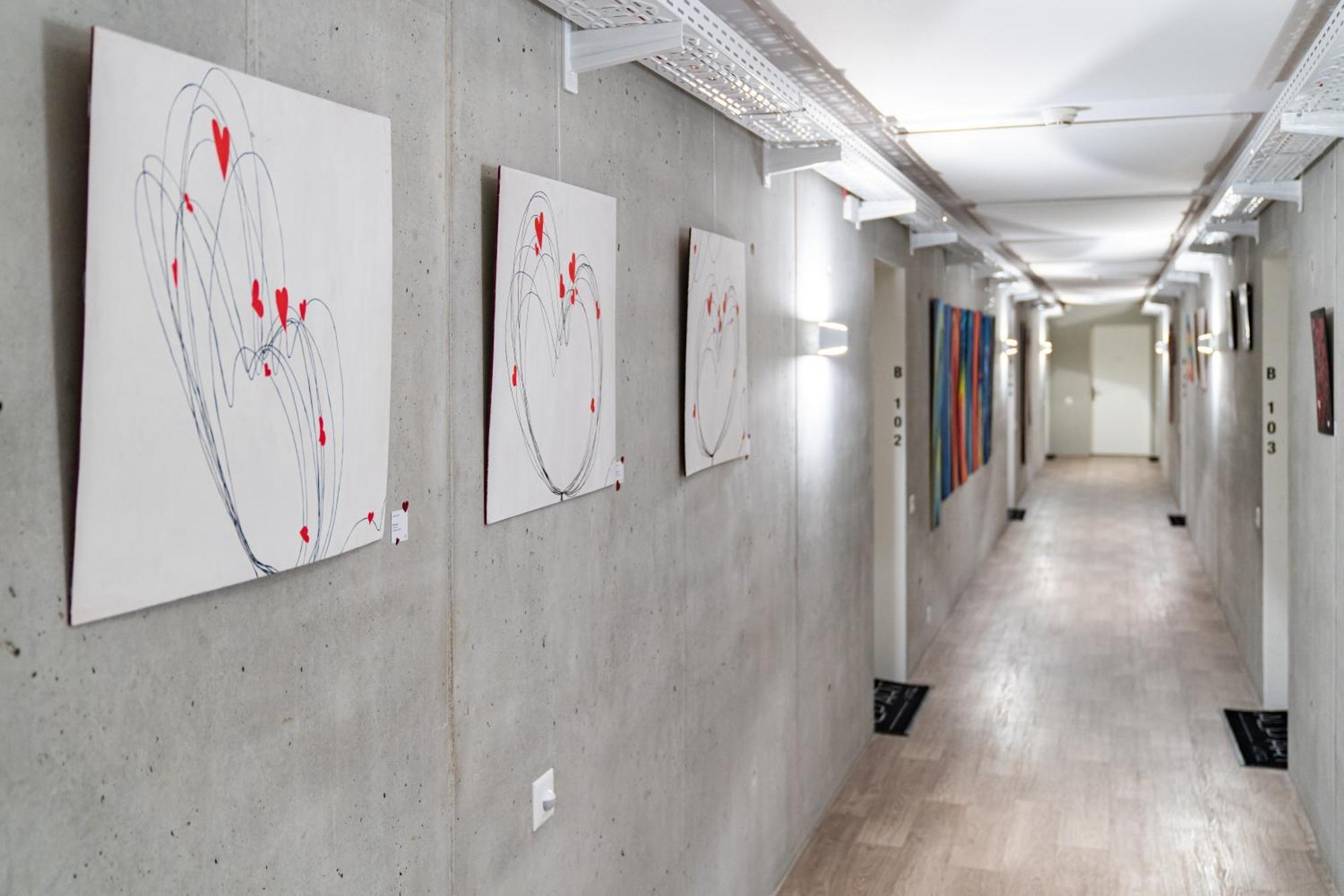 Alp Art Hotel Monthey Collombey-Muraz Exteriör bild